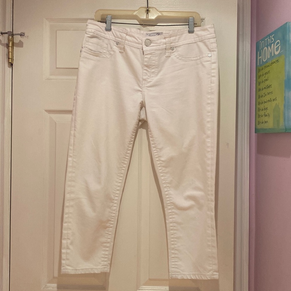 Seven7 women’s white jeans